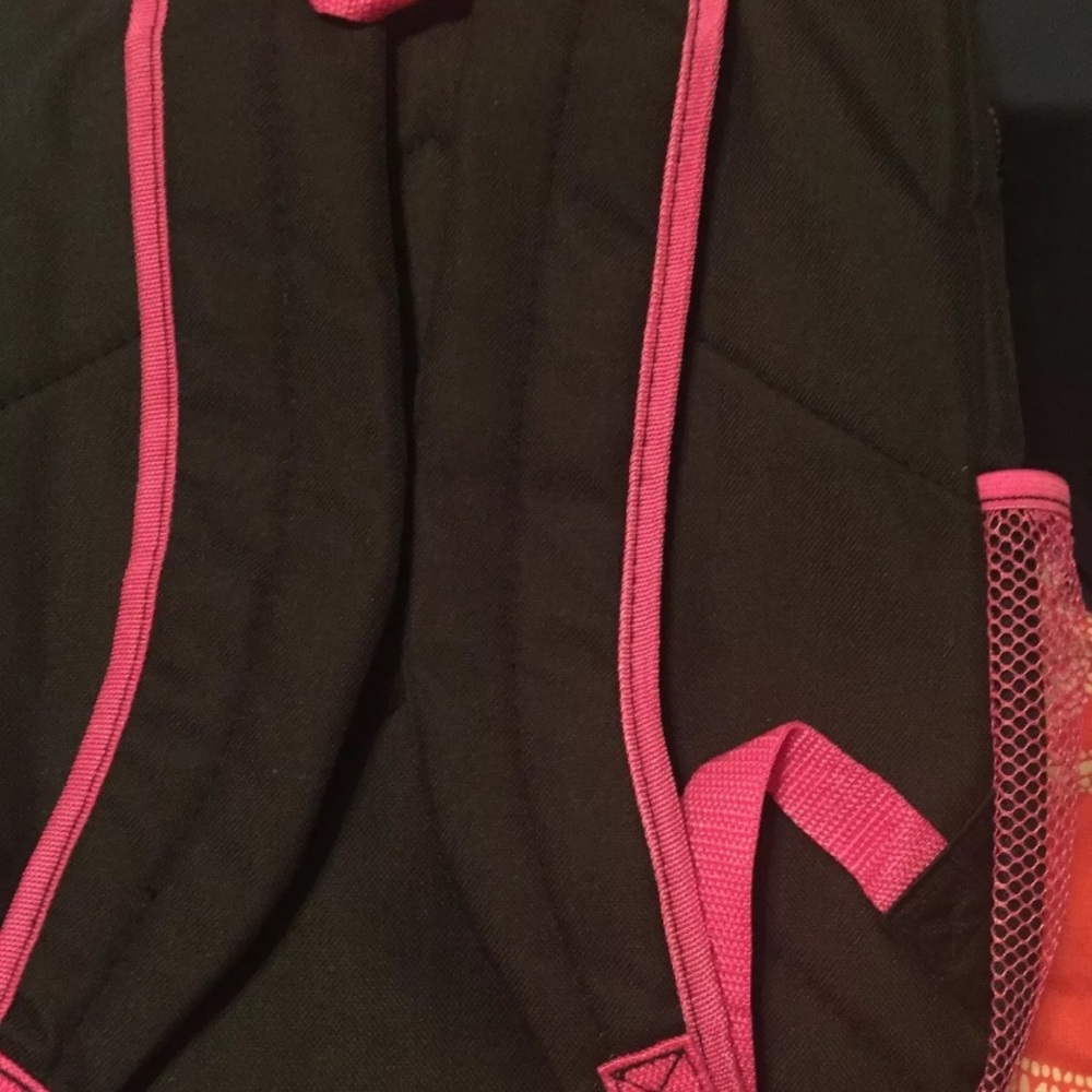 Hello Kitty book bag backpack silver pink